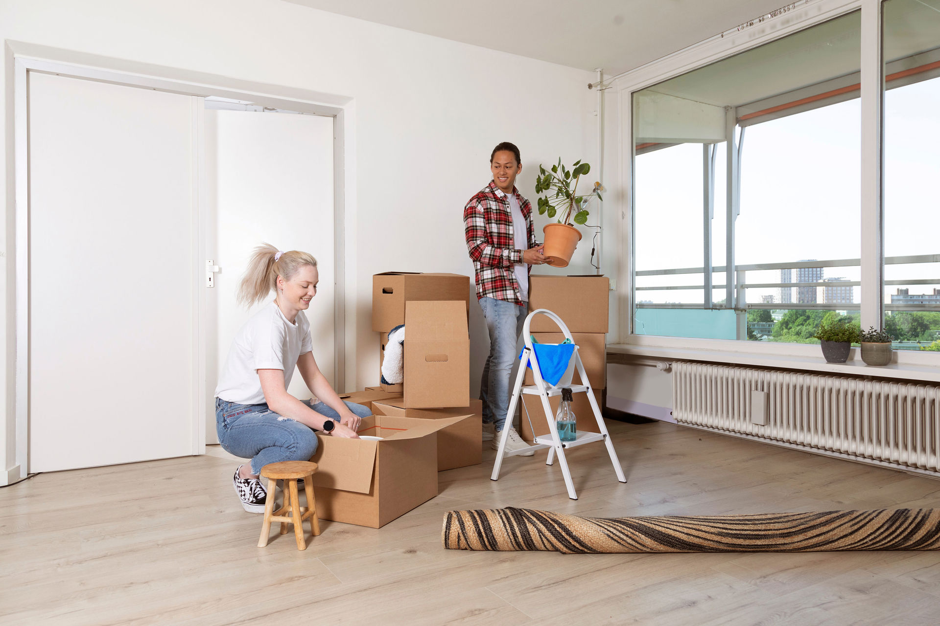 Foto Pilot Doorstroming Verhuizende Mensen
